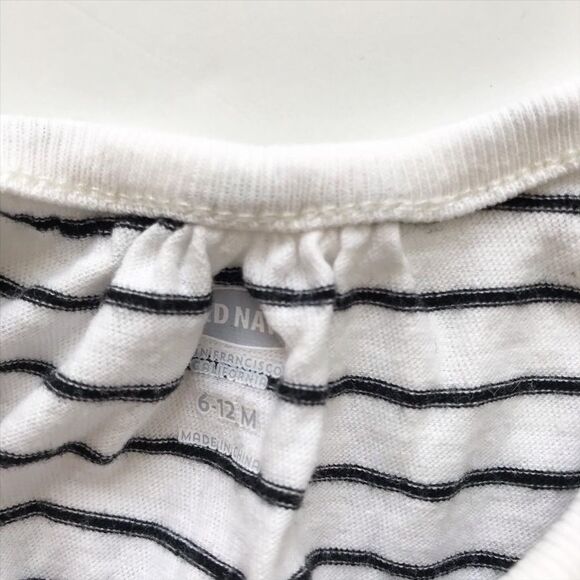 Old Navy stripe tank jumpsuit GUC 3-6m - Picture 5 of 6